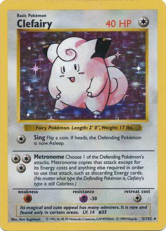 Clefairy (5/102) [Base Set Shadowless Unlimited] - The Mythic Store | 24h Order Processing