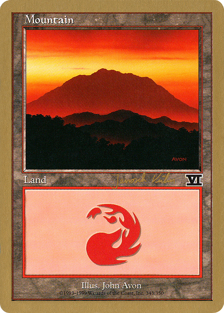 Mountain (jk343) (Janosch Kuhn) [World Championship Decks 2000] - The Mythic Store | 24h Order Processing