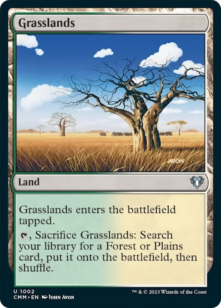 Grasslands [Commander Masters] - The Mythic Store | 24h Order Processing