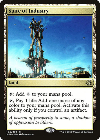 Spire of Industry [Aether Revolt Prerelease Promos] - The Mythic Store | 24h Order Processing