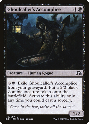Ghoulcaller's Accomplice [Shadows over Innistrad] - The Mythic Store | 24h Order Processing