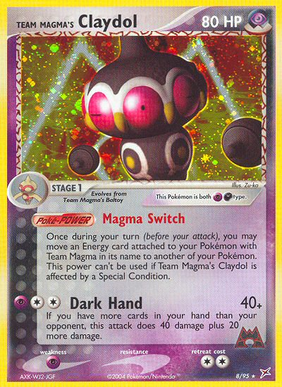 Team Magma's Claydol (8/95) [EX: Team Magma vs Team Aqua] - The Mythic Store | 24h Order Processing
