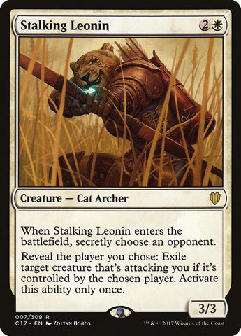 Stalking Leonin [Commander 2017] - The Mythic Store | 24h Order Processing