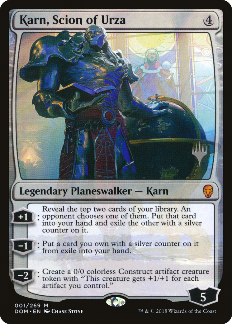Karn, Scion of Urza (Promo Pack) [Dominaria Promos] - The Mythic Store | 24h Order Processing