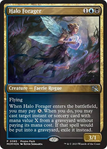 Halo Forager (Promo Pack) [March of the Machine Promos] - The Mythic Store | 24h Order Processing