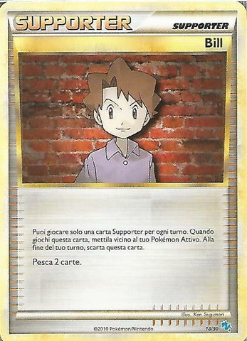 Bill (18/30) [HeartGold & SoulSilver: Trainer Kit - Gyarados] - The Mythic Store | 24h Order Processing
