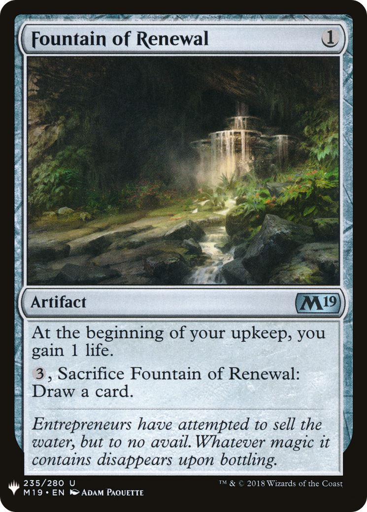 Fountain of Renewal [Mystery Booster] - The Mythic Store | 24h Order Processing