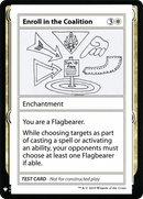 Enroll in the Coalition [Mystery Booster Playtest Cards] - The Mythic Store | 24h Order Processing