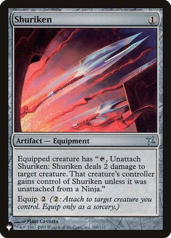 Shuriken [The List] - The Mythic Store | 24h Order Processing