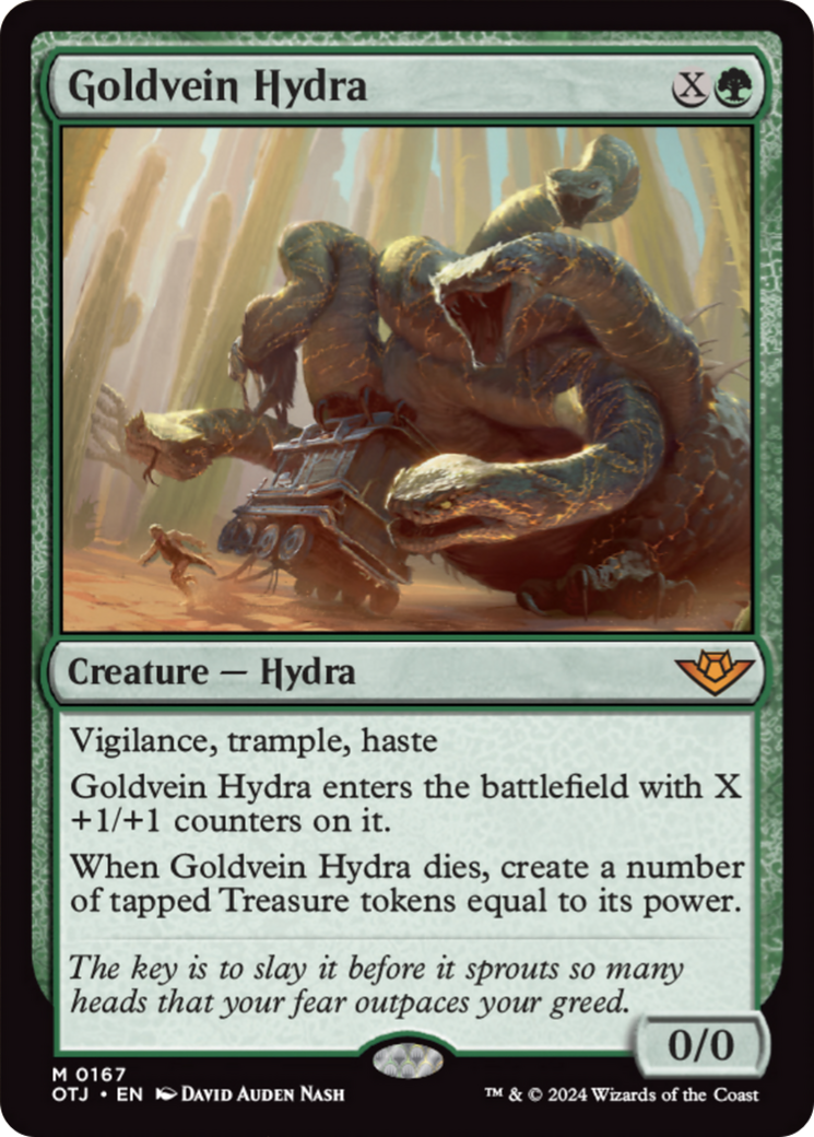 Goldvein Hydra [Outlaws of Thunder Junction] - The Mythic Store | 24h Order Processing