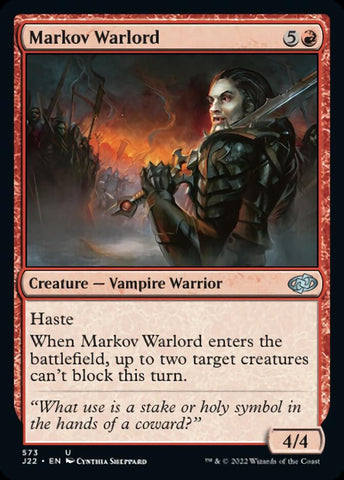 Markov Warlord [Jumpstart 2022] - The Mythic Store | 24h Order Processing