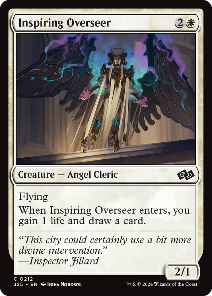 Inspiring Overseer [Foundations Jumpstart] - The Mythic Store | 24h Order Processing