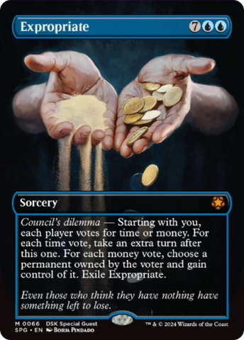 Expropriate (Borderless) [Duskmourn: House of Horror Special Guests] - The Mythic Store | 24h Order Processing