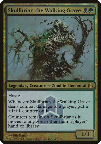 Skullbriar, the Walking Grave (Launch) (Oversized) [Commander 2011 Oversized] - The Mythic Store | 24h Order Processing