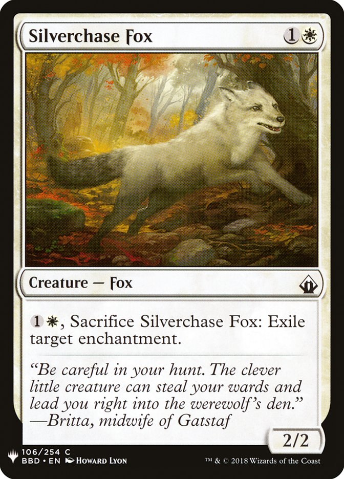 Silverchase Fox [Mystery Booster] - The Mythic Store | 24h Order Processing