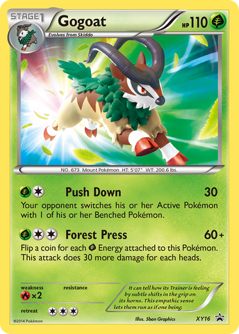 Gogoat (XY16) [XY: Black Star Promos] - The Mythic Store | 24h Order Processing