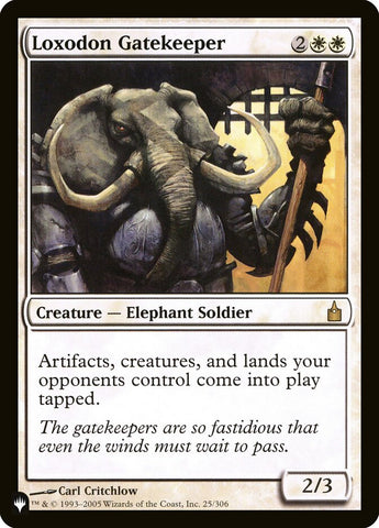 Loxodon Gatekeeper [The List] - The Mythic Store | 24h Order Processing