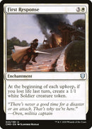 First Response [Commander Legends] - The Mythic Store | 24h Order Processing