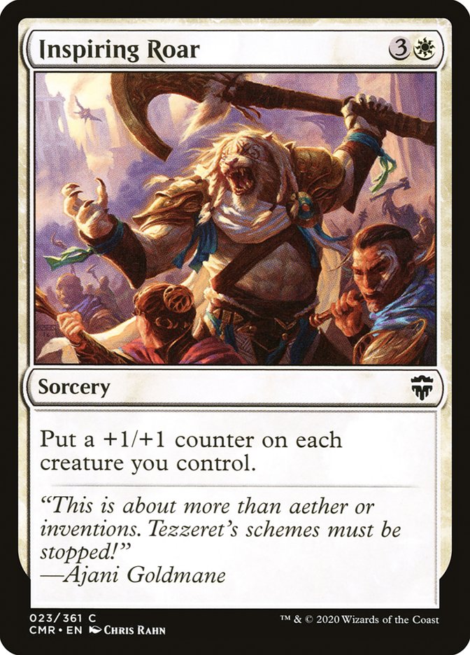 Inspiring Roar [Commander Legends] - The Mythic Store | 24h Order Processing