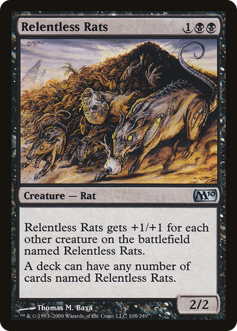 Relentless Rats [Magic 2010] - The Mythic Store | 24h Order Processing