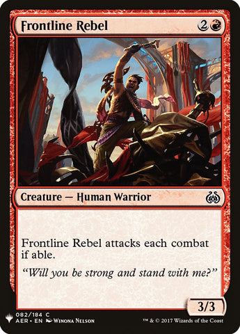 Frontline Rebel [Mystery Booster] - The Mythic Store | 24h Order Processing