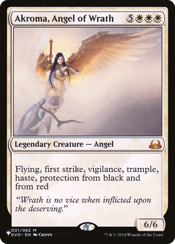 Akroma, Angel of Wrath [The List] - The Mythic Store | 24h Order Processing