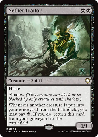 Nether Traitor [Secrets of Strixhaven Commander] - The Mythic Store | 24h Order Processing