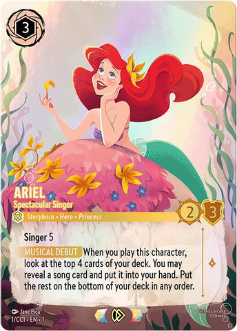 Ariel - Spectacular Singer (1) [Promo Cards] - The Mythic Store | 24h Order Processing