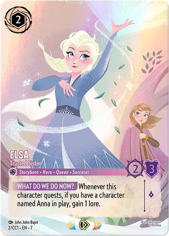 Elsa - Trusted Sister (2) [Promo Cards] - The Mythic Store | 24h Order Processing