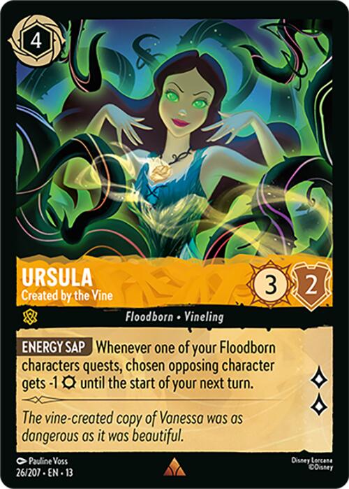 Ursula - Created by the Vine (26/204) [Attack of the Vine!] - The Mythic Store | 24h Order Processing