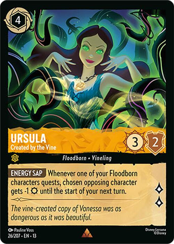 Ursula - Created by the Vine (26/204) [Attack of the Vine!] - The Mythic Store | 24h Order Processing