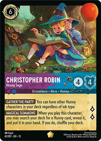 Christopher Robin - Hunny Sage (61/204) [Attack of the Vine!] - The Mythic Store | 24h Order Processing