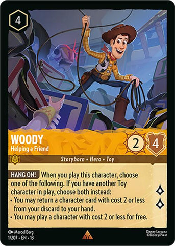Woody - Helping a Friend (1/204) [Attack of the Vine!] - The Mythic Store | 24h Order Processing