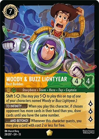 Woody & Buzz Lightyear - Best Buddies (28/204) [Attack of the Vine!] - The Mythic Store | 24h Order Processing