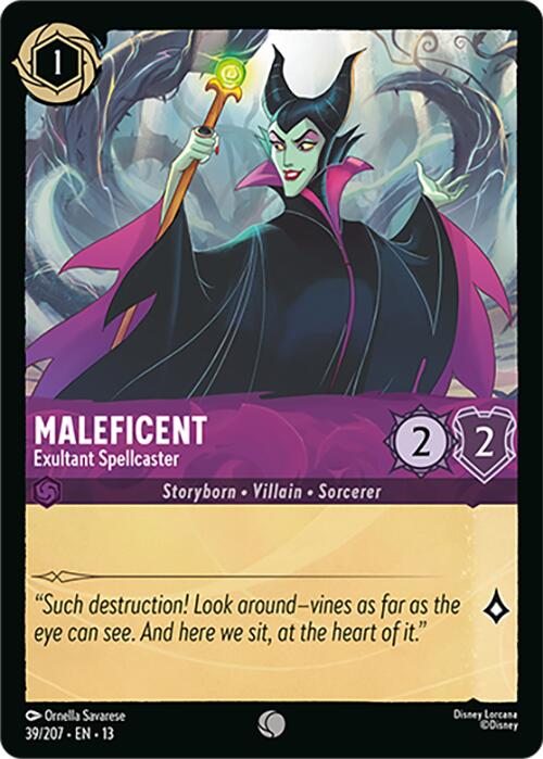 Maleficent - Exultant Spellcaster (39/204) [Attack of the Vine!] - The Mythic Store | 24h Order Processing