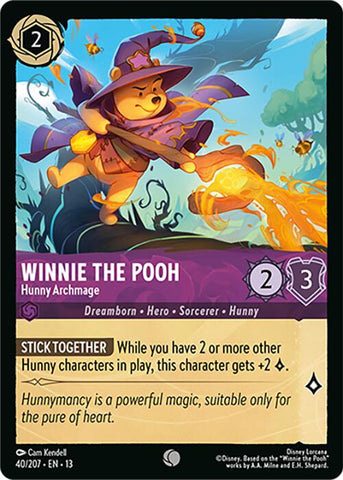 Winnie the Pooh - Hunny Archmage (40/204) [Attack of the Vine!] - The Mythic Store | 24h Order Processing