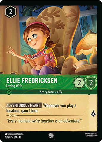 Ellie Fredricksen - Loving Wife (Foil) (75/204) [Attack of the Vine!] - The Mythic Store | 24h Order Processing