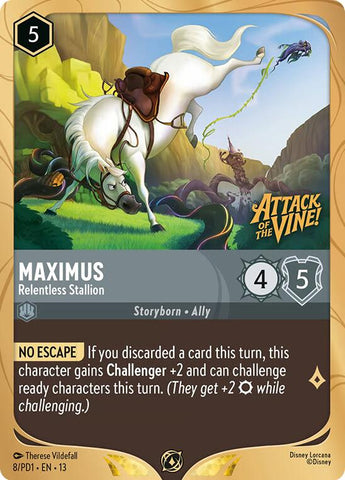 Maximus - Relentless Stallion (8) [Promo Cards] - The Mythic Store | 24h Order Processing