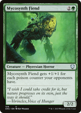 Mycosynth Fiend [Phyrexia: All Will Be One Commander] - The Mythic Store | 24h Order Processing