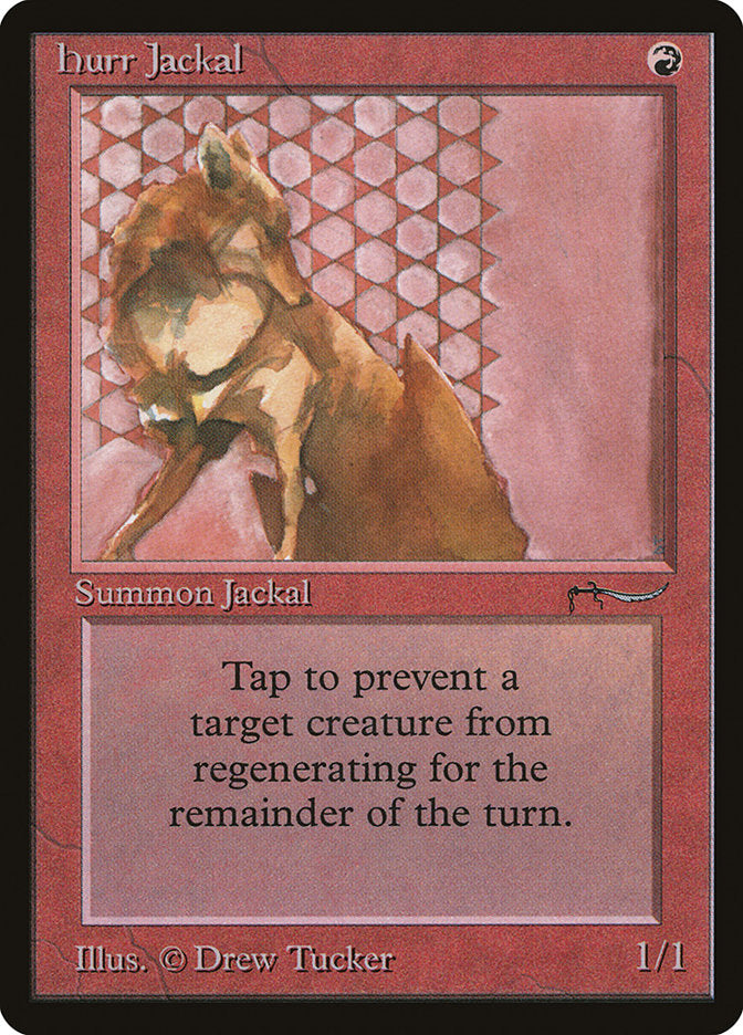Hurr Jackal [Arabian Nights] - The Mythic Store | 24h Order Processing
