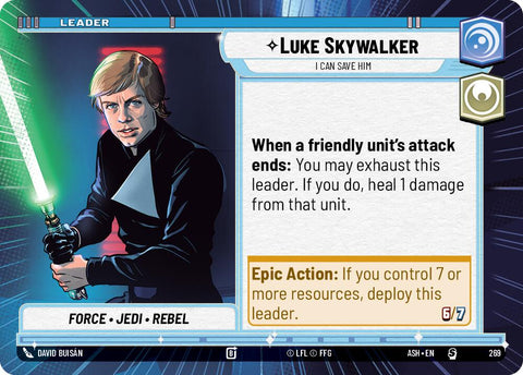 Luke Skywalker - I Can Save Him (269) (Hyperspace) (269) [Ashes of the Empire] - The Mythic Store | 24h Order Processing