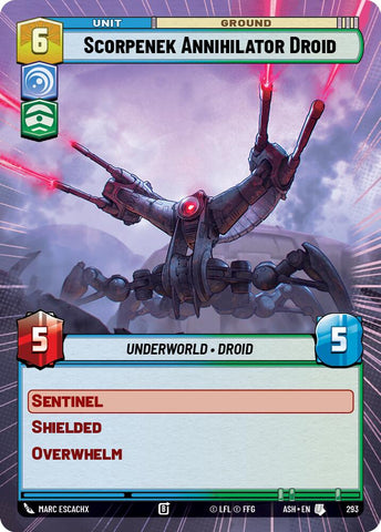 Scorpenek Annihilator Droid (293) (Hyperspace) (293) [Ashes of the Empire] - The Mythic Store | 24h Order Processing