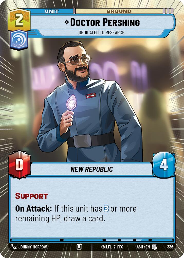 Doctor Pershing - Dedicated to Research (336) (Hyperspace) (336) [Ashes of the Empire] - The Mythic Store | 24h Order Processing