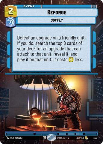 Reforge (354) (Hyperspace) (354) [Ashes of the Empire] - The Mythic Store | 24h Order Processing