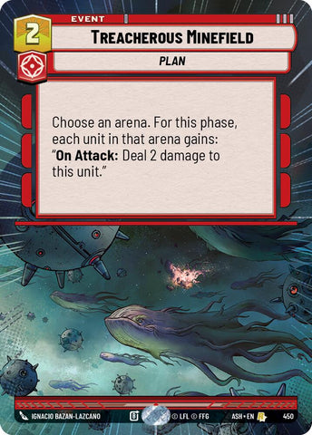 Treacherous Minefield (450) (Hyperspace) (450) [Ashes of the Empire] - The Mythic Store | 24h Order Processing