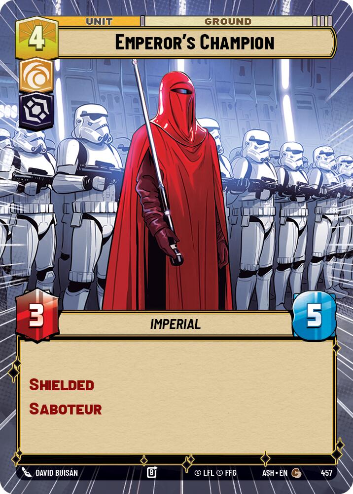 Emperor's Champion (457) (Hyperspace) (457) [Ashes of the Empire] - The Mythic Store | 24h Order Processing