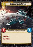 Unsanctioned Patrol (486) (Hyperspace) (486) [Ashes of the Empire] - The Mythic Store | 24h Order Processing