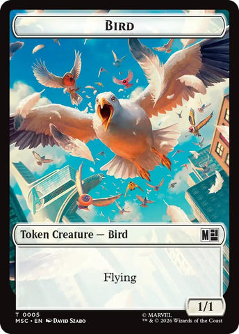 Bird // Rhino Double-Sided Token [Marvel Super Heroes Commander Tokens] - The Mythic Store | 24h Order Processing