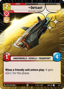 Outcast - Mercenary Starship (543) (Hyperspace Foil) (543) [Ashes of the Empire] - The Mythic Store | 24h Order Processing