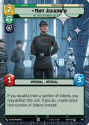 Moff Jerjerrod - We Shall Redouble Our Efforts (596) (Hyperspace Foil) (596) [Ashes of the Empire] - The Mythic Store | 24h Order Processing